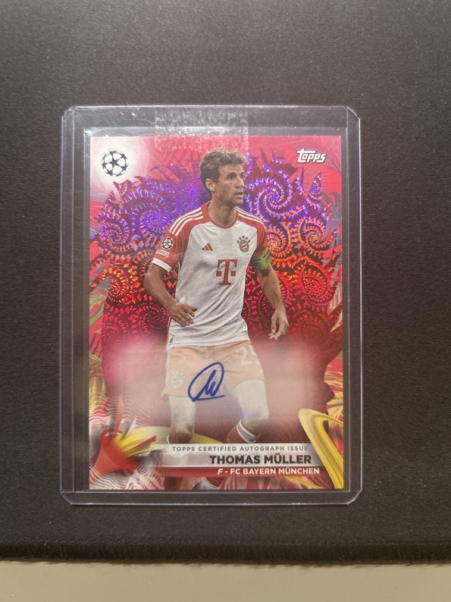 Topps Sammelbilder & Trading cards: Topps carnaval Thomas Müller /5 Auto 2024  – Neu (gemäss Beschreibung) aus Greppen von hcv_cc2r