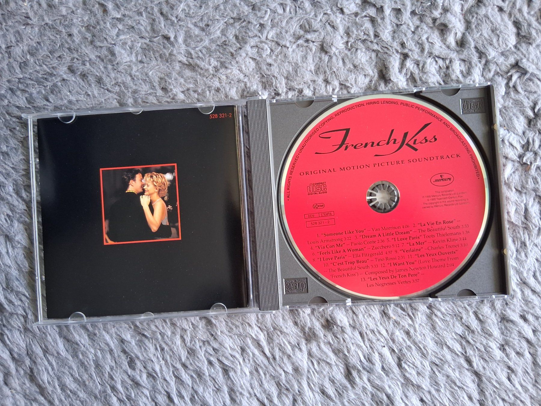 CDs: FRENCH KISS         SOUNDTRACK     CD – Gebraucht aus Wetzikon ZH von Ramones01 2