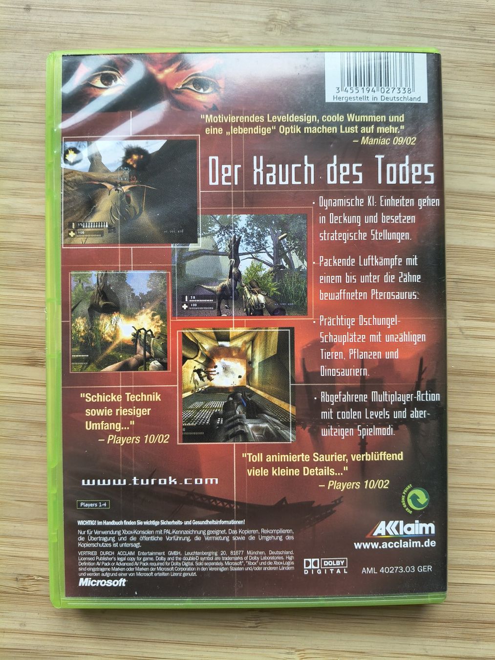 Jeux: Turok Evolution (XBox) – D'occasion à Riedholz par ste_96cd 1