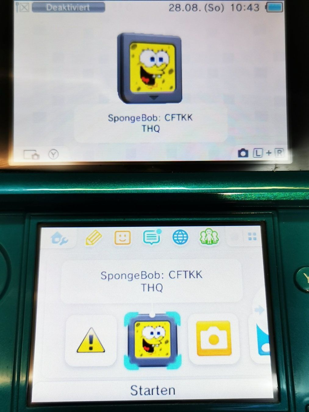 Nintendo Giochi: Nintendo DS Spongebob Squarepants Creature from Krusty Krab – Usato da Opfikon venduto da Yoshis_World 3