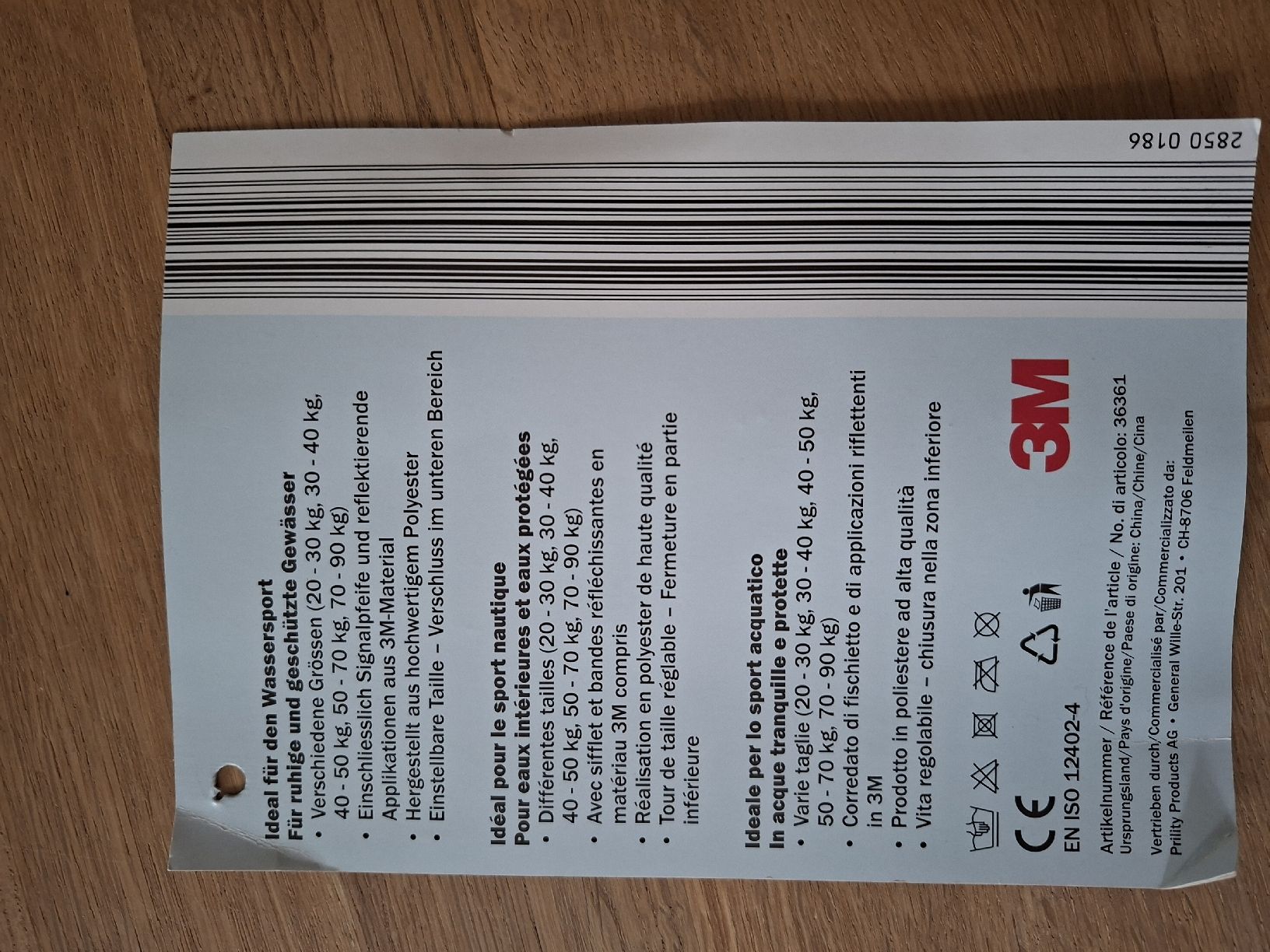 Schwimmwesten: Schwimmweste 20-30 kg – Neu und originalverpackt aus Gurtnellen von Korneliusz 1