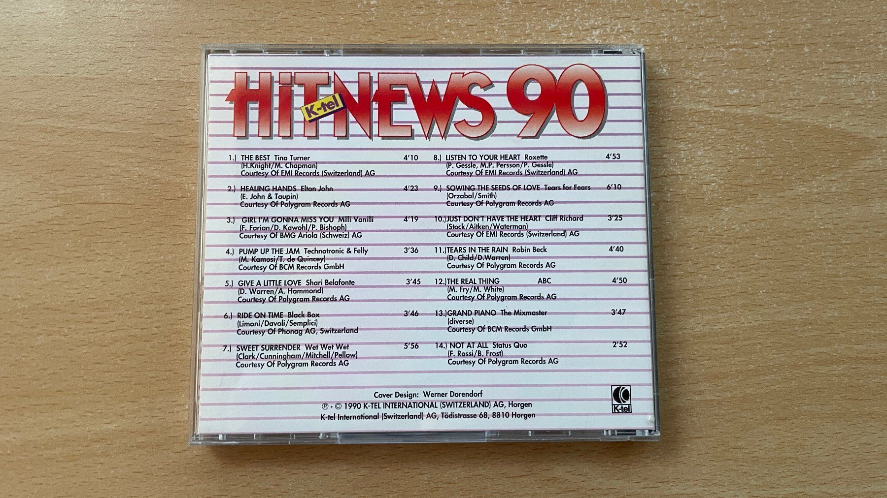 CD: HIT NEWS 90 - ok – Usato da Glattfelden venduto da cybermaxx 1