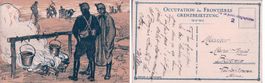 Armée Suisse, Occ. des Frontières Bivouac, Litho (Obl.Mil.)