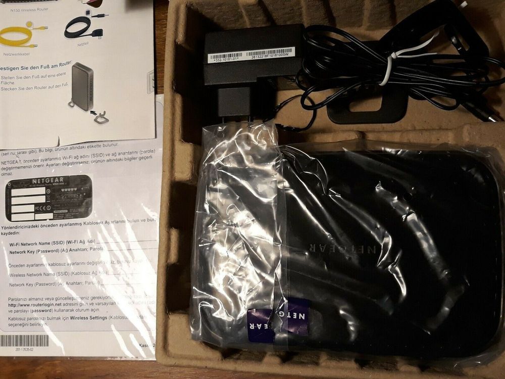 Netgear N150 Wireless Router, WNR1000 (Neu und originalverpackt) in ...