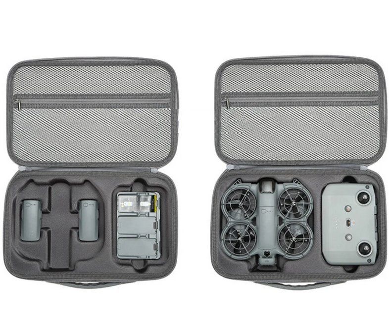 DJI RC Modellbau: Transportkoffer SCHWARZ für DJI Neo 2 Etui valise transport – Neu und originalverpackt aus Bussigny von SHOP-DRONE-UNIVERS 4