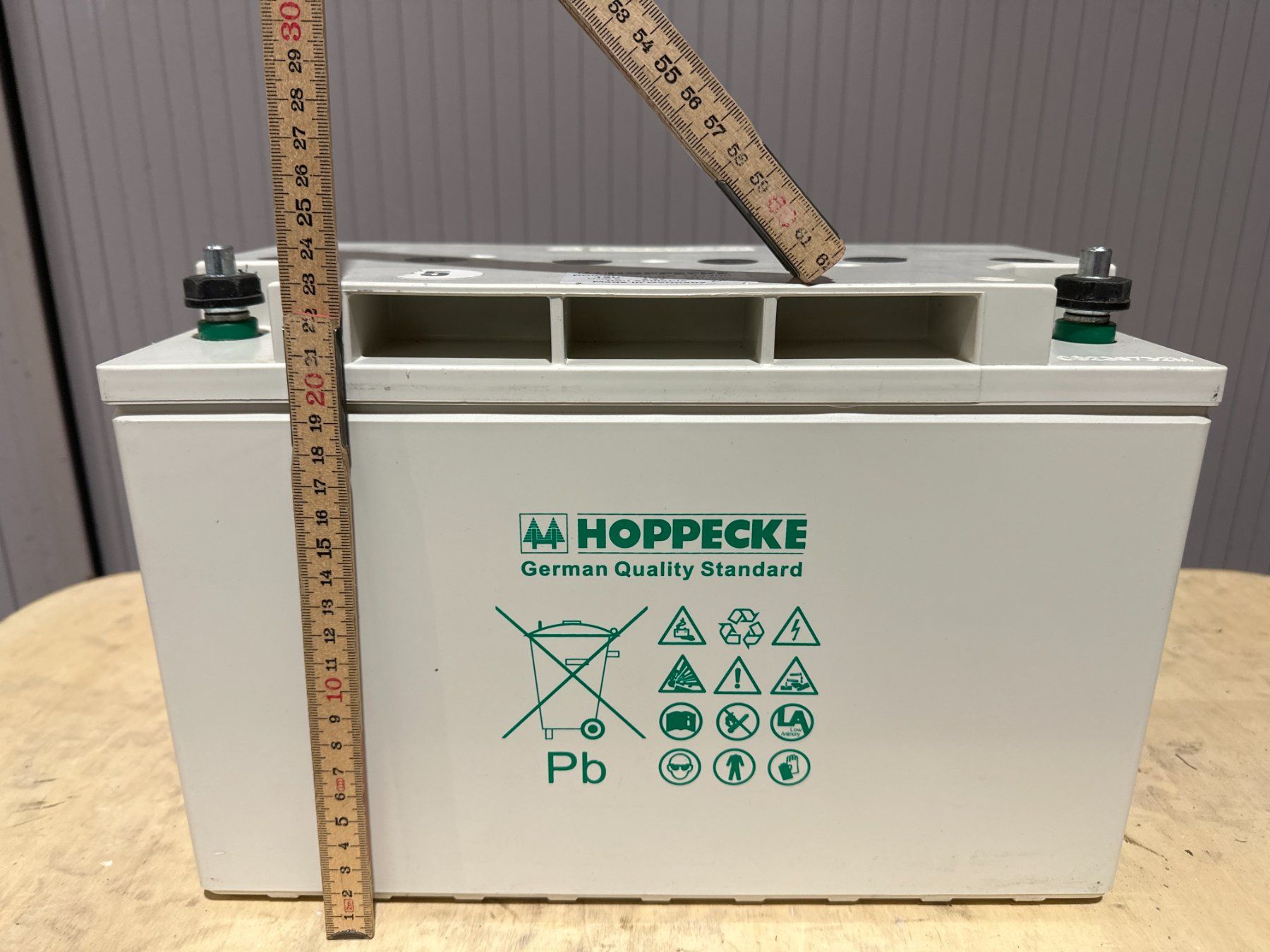 Caricatori & Batterie: Hoppecke Power.com XC 12V 104 Ah Batterie – Usato da Quarten venduto da Wolfs 3