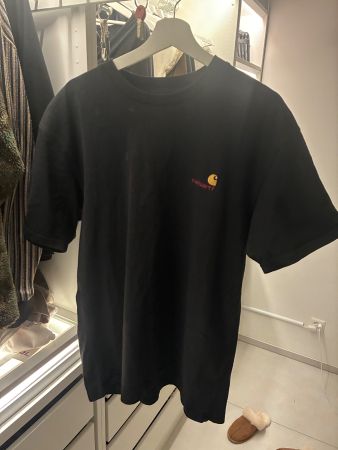 T-Shirt Carhartt Schwarz Grösse L Vintage Retro