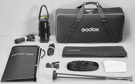 Godox F400Bi LED-Lichtpaneel, komplettes Set, wie neu