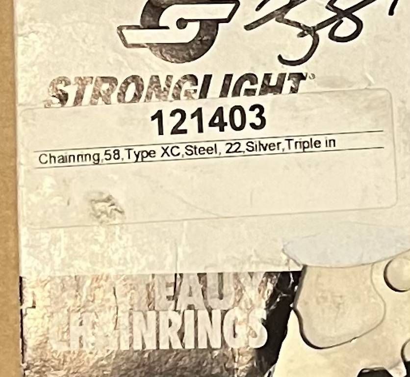 Pezzi di ricambio: Kettenblatt Stronglight 22 T – Usato da Zürich venduto da Pedalkraftwerk 2