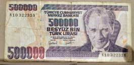 Türkische Lira 500'000