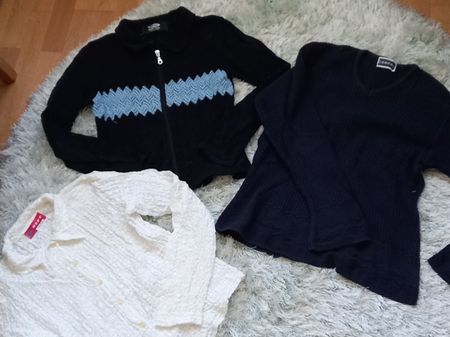 3er Set Oberteile für Mädchen Gr. 158-164