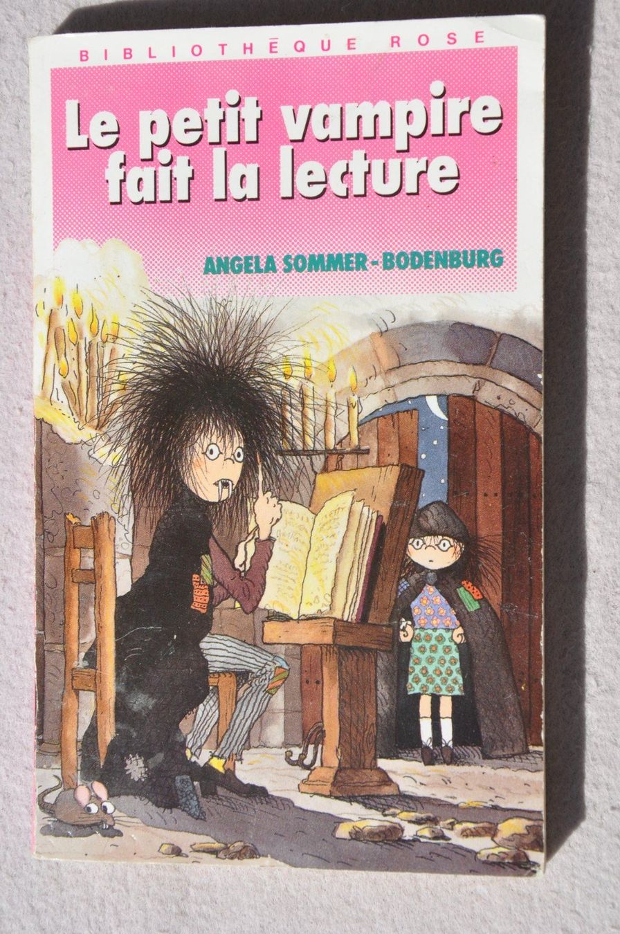 Bücher: Le petit vampire fait la lecture - Bibliothèque rose – Gebraucht aus Fully von Minouchka