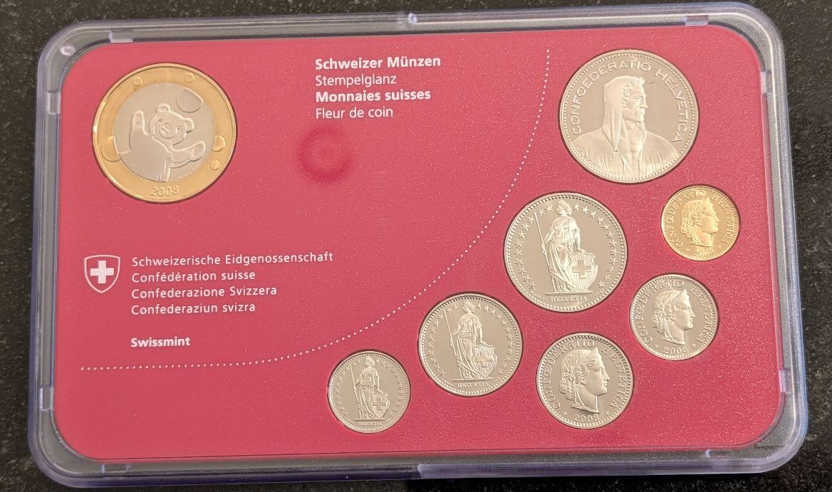 Tutti le monete: Münzsatz Baby 2008 stgl – Nuovo (secondo la descrizione) da Arch venduto da moneyswiss 3