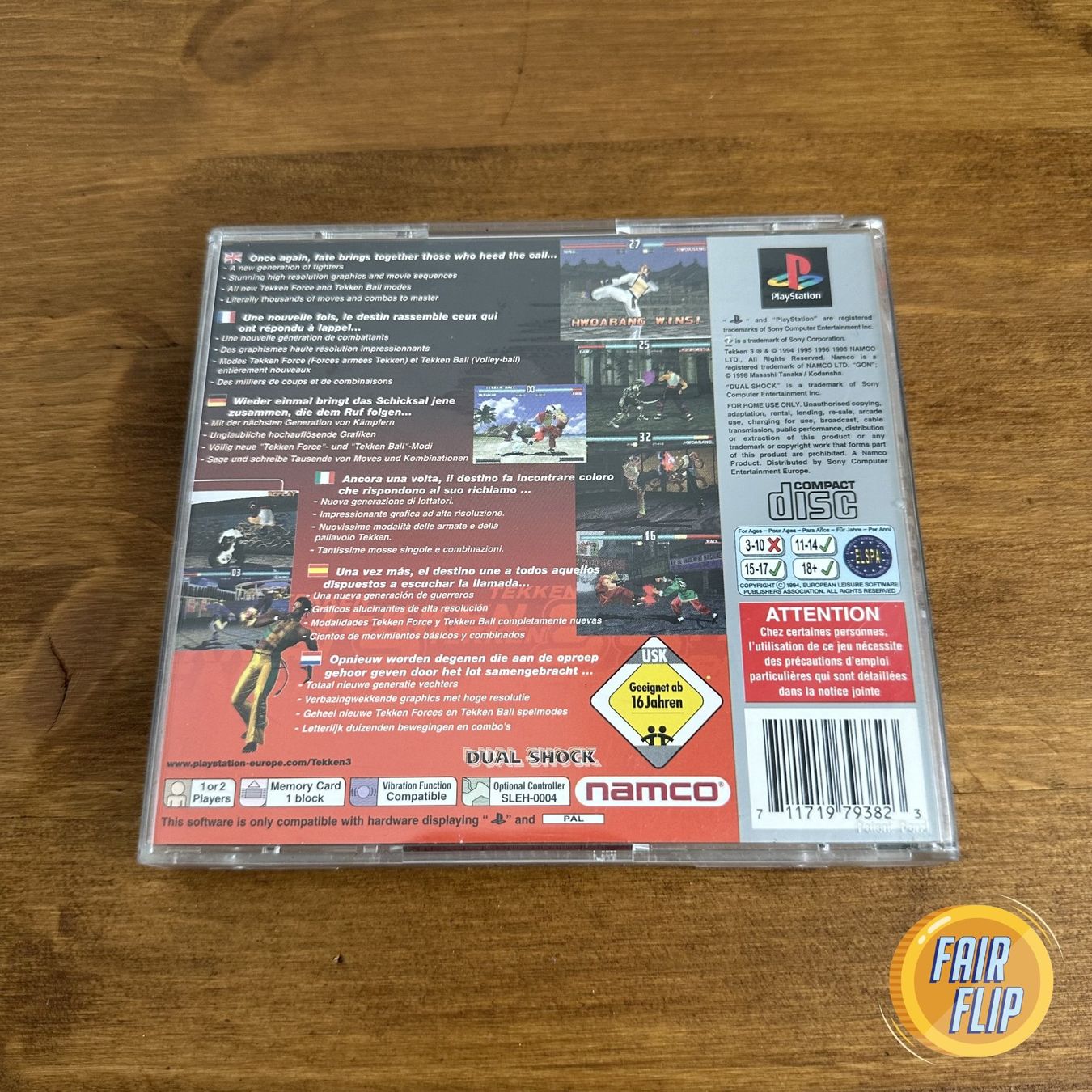 Giochi: PS1 Tekken 3 Namco Platinum – Usato da Luzern venduto da fairflip 2