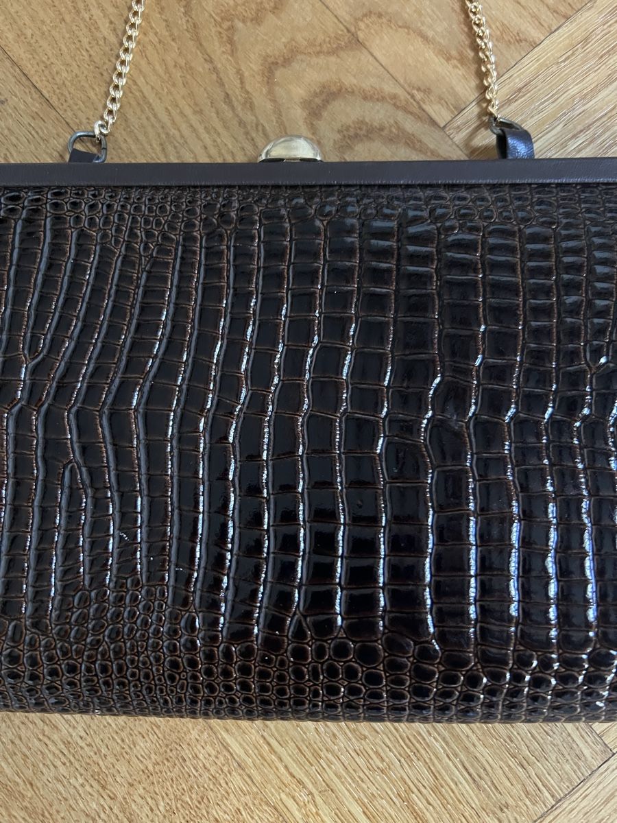 Taschen für Damen: Braune Vintage Handtasche Retro – Gebraucht aus Bern von t.nomse 1