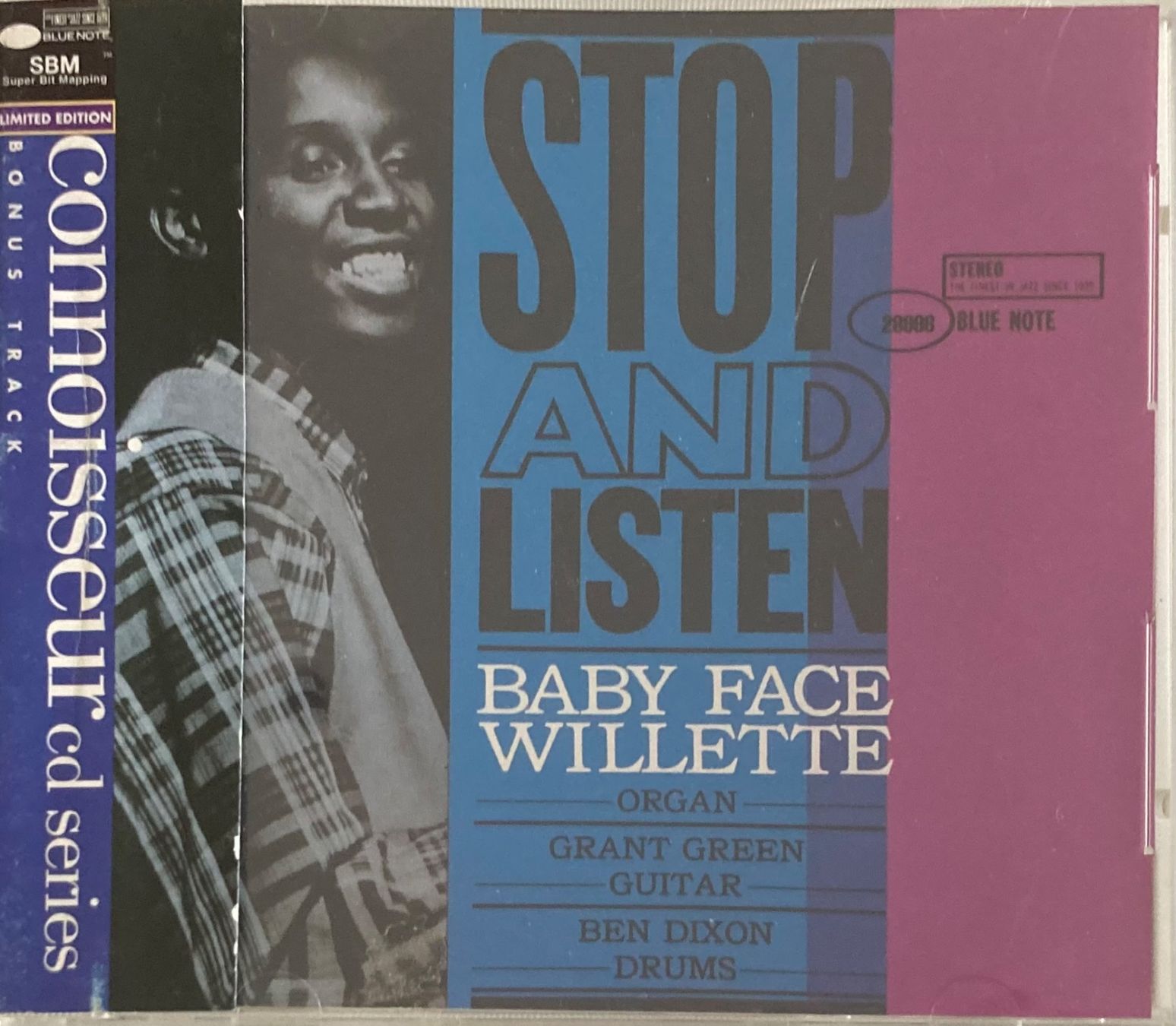Vinyles: BABY FACE WILLETTE - STOP AND LISTEN – D'occasion à Poliez-Pittet par Newtown-Records
