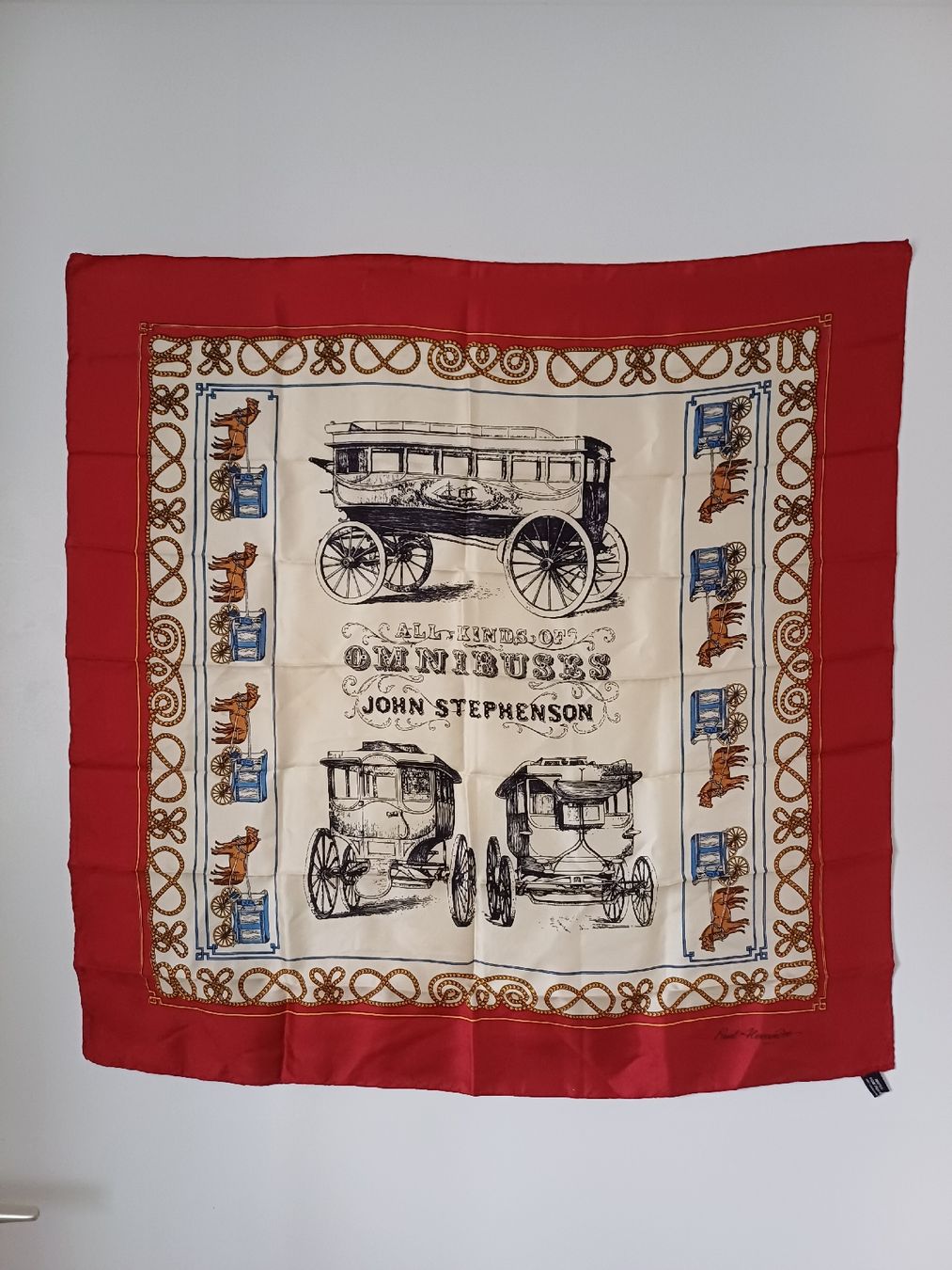 Foulard & Sciarpe: Seidenfoulard Paul Alexandre Paris – Usato da Zürich venduto da Avocadokern