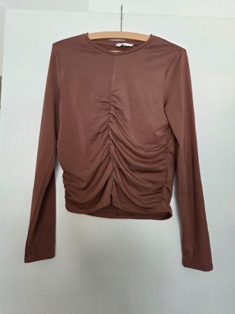 Damen Langarmshirt braunrosa Grösse M guter Zustand