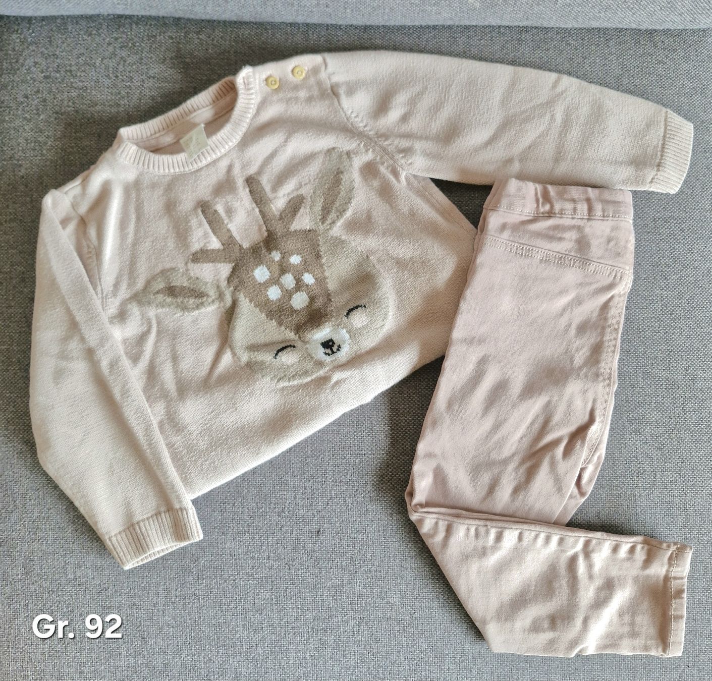 Lotti & Set di vestiti: Mädchenset Rosa Herbst Winter • 92 – Usato da Forch venduto da nadinepalermo