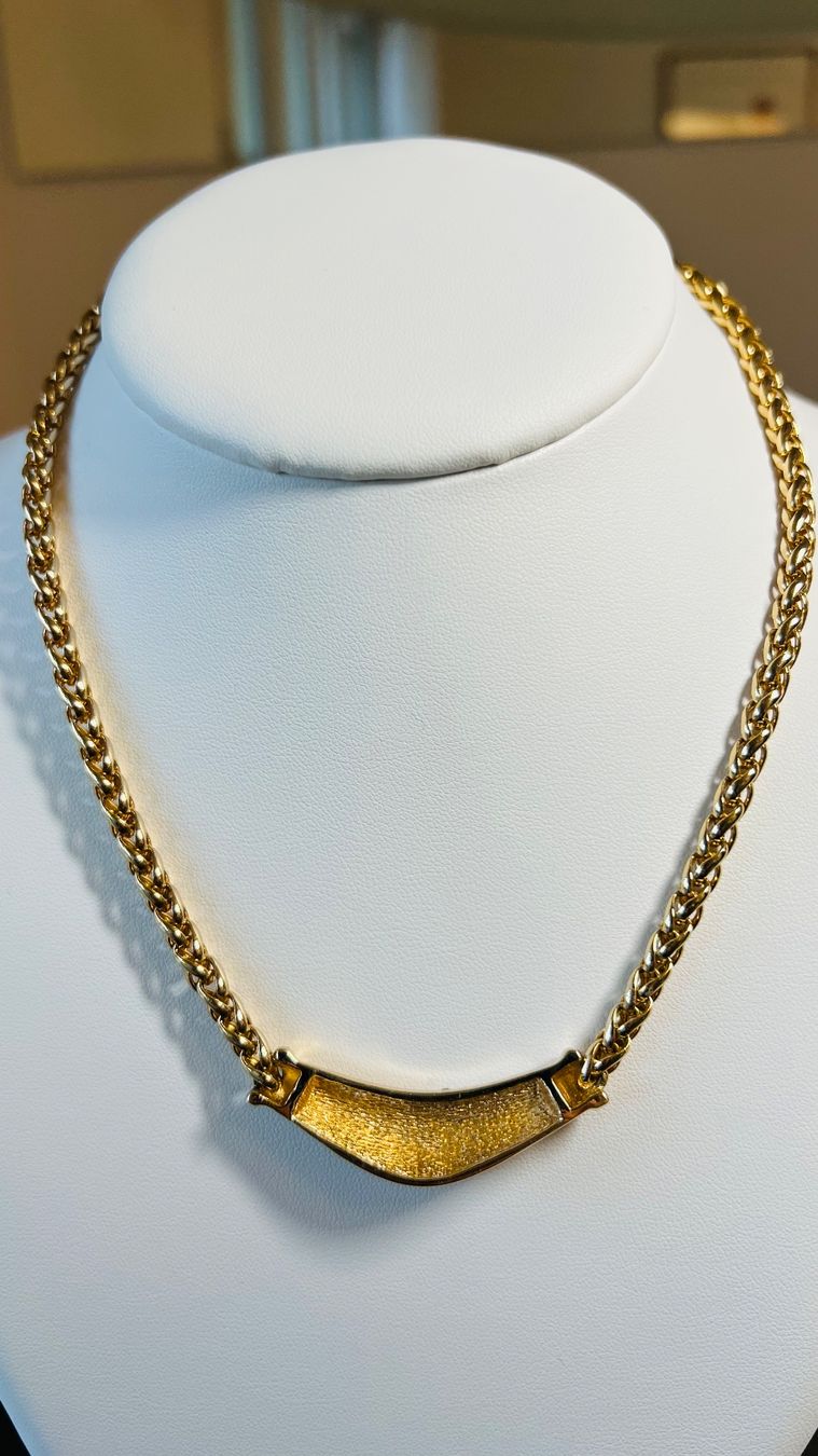 Ketten: Collier Grossé plaque or ex-manufacture Dior – Gebraucht aus Nyon von stylevintage79 3