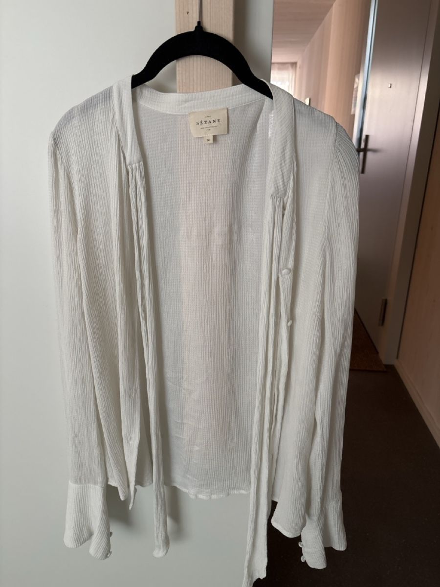 Sezane Blusen: Seidenbluse Sézane – Neu (gemäss Beschreibung) aus Meilen von jotnick