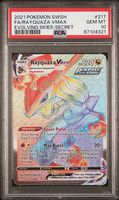 Pokemon RAYQUAZA PSA 10 217, SWORD & SHIELD EVOLVING SKIES
