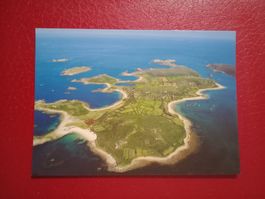 AK UK England Insel Bryher Flugaufnahme (955)