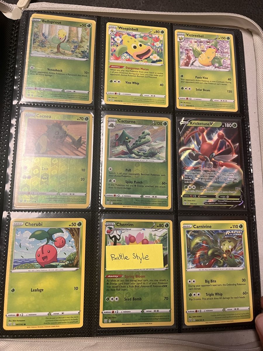 Pokémon Carte collezionabili: Pokemon battle styles – Usato da Winterthur venduto da Brachypelma007