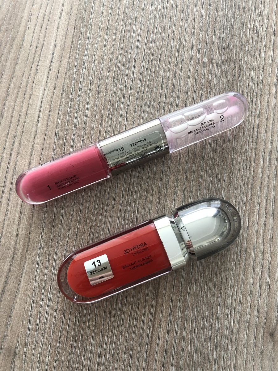 Kiko Milano Make-up: Lot de 2 gloss KIKO Milano – Nuovo (secondo la descrizione) da Delémont venduto da bou_26 1