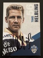 EVZ Zug - Timo Helbling Autogrammkarte, Saison 17/18 Top