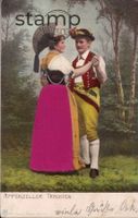 1906 Präge AK Appenzeller Trachten