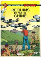 Buck Danny 39 Requins en mer de Chine  en très bon état 1989