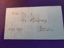 Vorphilabrief von Schöftland nach Zofingen, 21.Juli 1856