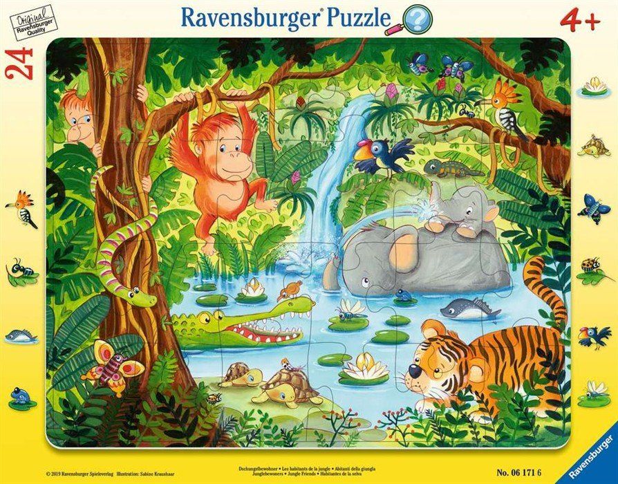 Ravensburger Puzzle: Puzzle Dschungeltiere 4+ – Usato da Wallisellen venduto da never_give_up