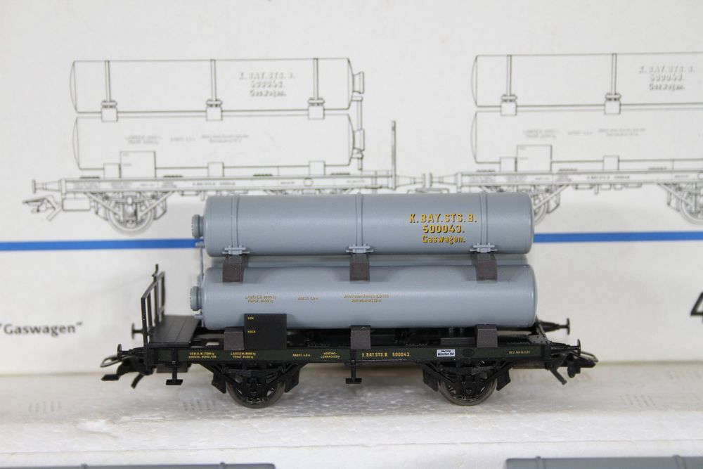 Märklin 46600 K.Bay.Sts.B Wagenset Gaswagen (Gebraucht) in Triesen für ...