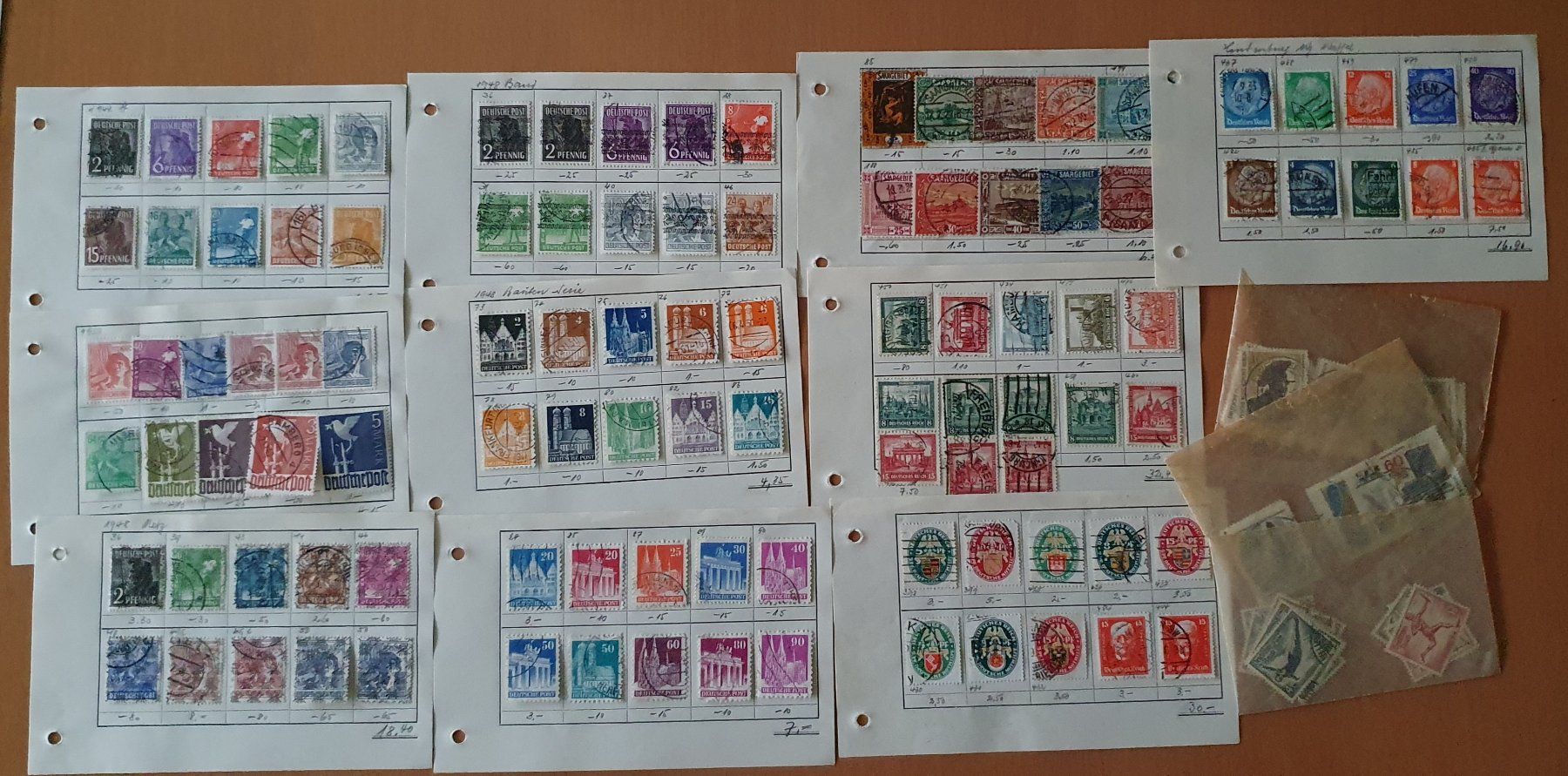 Tutti i francobolli: Restlot Deutsches Reich – Usato da Kreuzlingen venduto da Rschweiz1 4