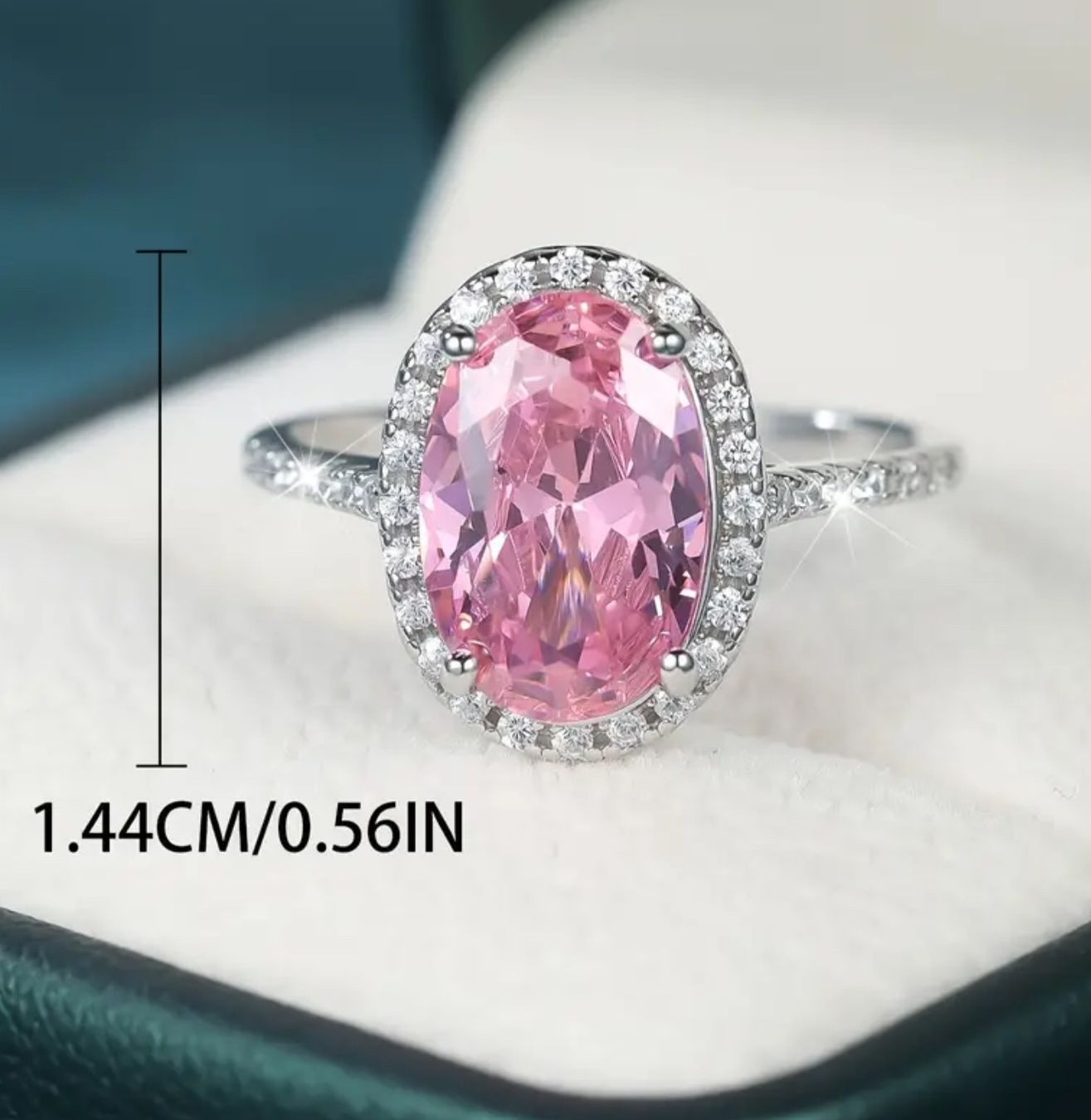 Anelli: Silbriger Ring mit grossem und kleinen Zirkonia – Nuovo e nell'imballaggio originale da Kehrsatz venduto da Matumbaaa 1