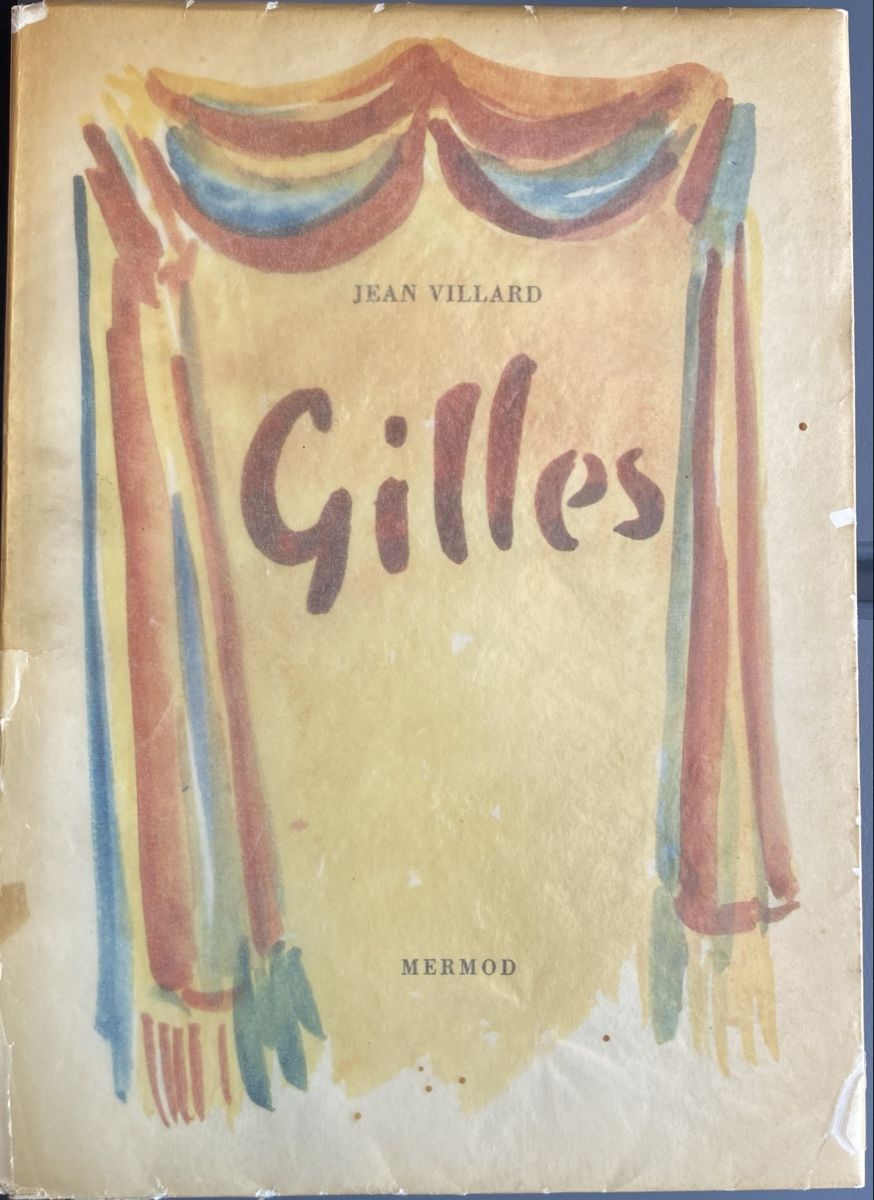 Libri: Gilles. Jean Villard .1943 . – Usato da Biel/Bienne venduto da sol_7wtq