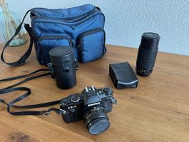 Mamiya ZE Analoge SLR + Objektiv