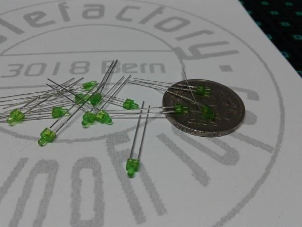Componenti elettronici: Mini-LED 1.8mm grün 50Stk. – Nuovo (secondo la descrizione) da Luzern venduto da Salefactory 2