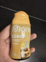 More Zerup Vanille Sirup fuer Kaffee und Tee