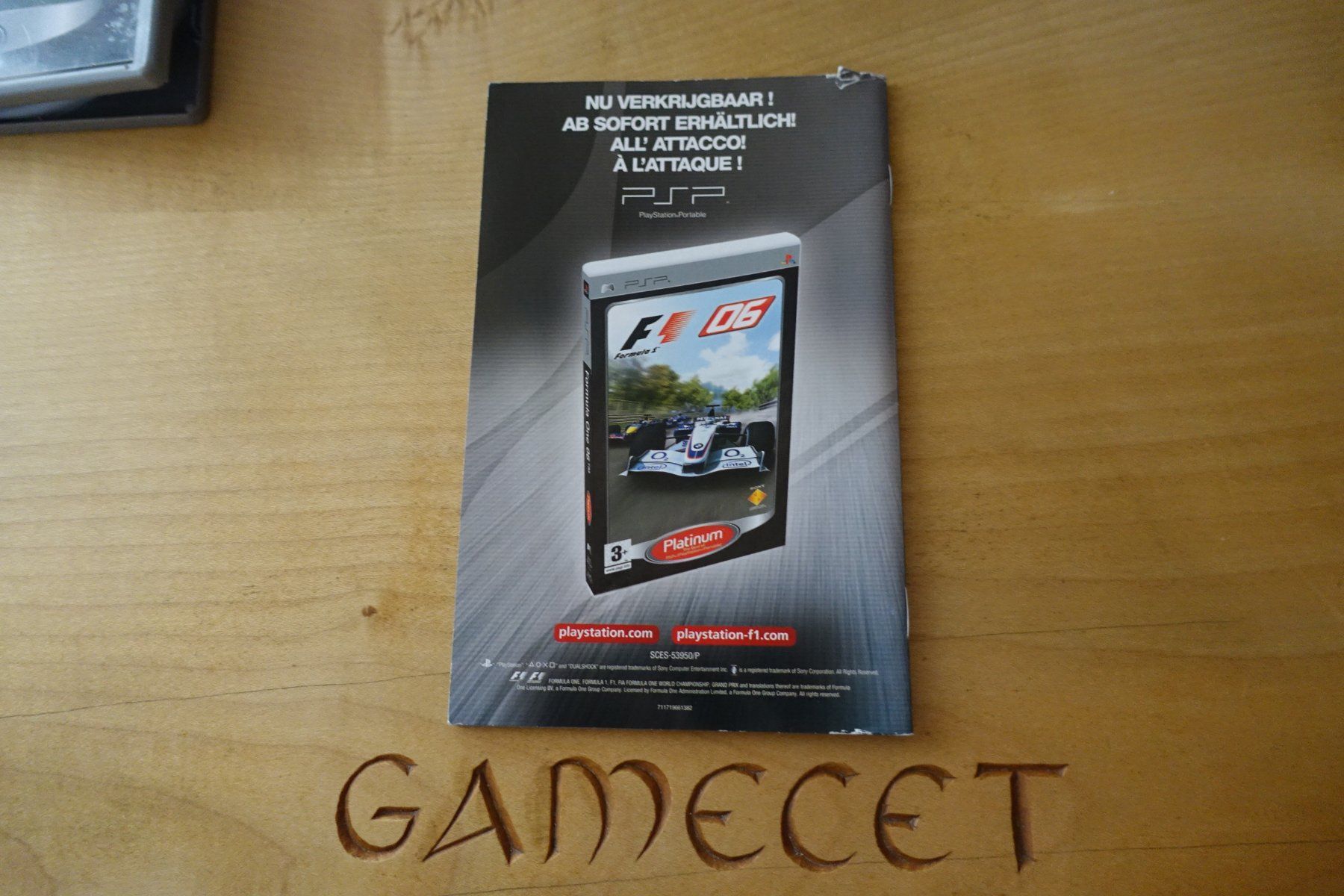 Sony Giochi: Formula 1 06 (Platinum) – Usato da Steinach venduto da Gamecet 5