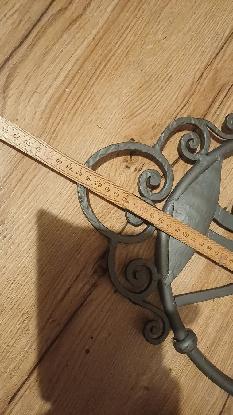 Lampade: Antike geschmiedete Lampe – Usato da Flawil venduto da Naphtali 9