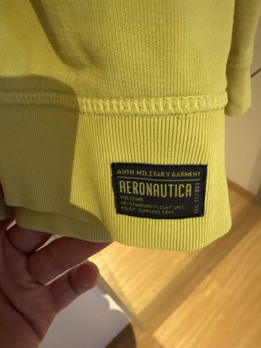 Aeronautica Militare Maglioni & Felpe: Aeronautica Militare Pullover lime XL – Usato da Wettswil venduto da GP_18 2
