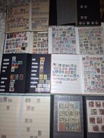 Diverse Briefmarken Album mit meist guter Füllung Ausland 