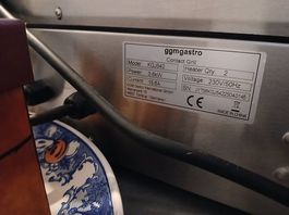 Ggm piastra panini professionale