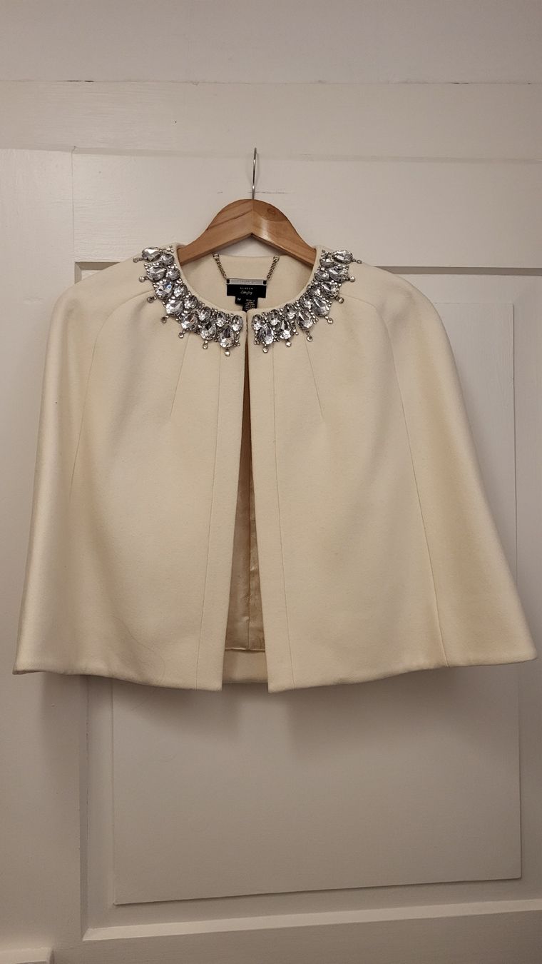 Altro in Moda donna: Ted Baker Langely Wool/Cashmere Blend Cape Size M – Nuovo (secondo la descrizione) da Zürich venduto da tkind