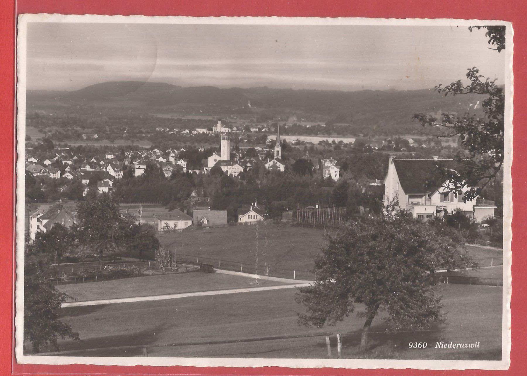 Cartoline postali: Niederuzwil - 1939 – Usato da Fislisbach venduto da Porano
