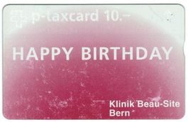 Taxcard KF-203B Klinik Beau-Site, Happy Birthday 550 Ex