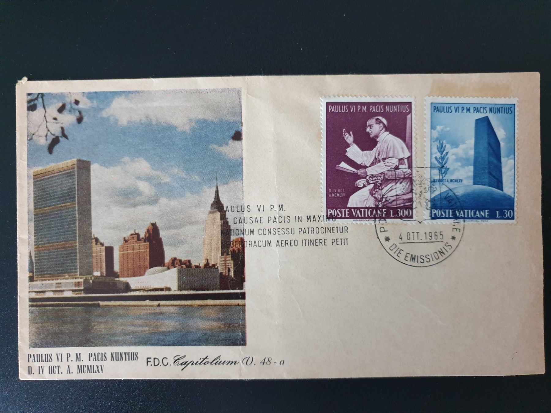 Tutti i francobolli: Briefmarken Vatikan 1965 – Nuovo (secondo la descrizione) da Zumikon venduto da chri75